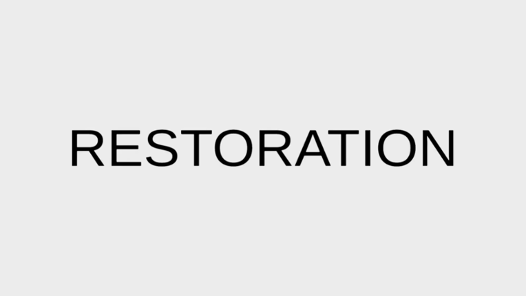 Restoration Game Cover
