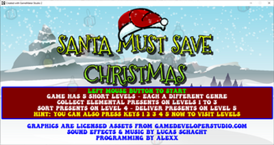 Santa Must Save Christmas Image