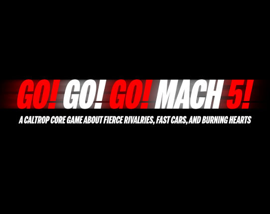Go! Go! Go! Mach 5! Game Cover