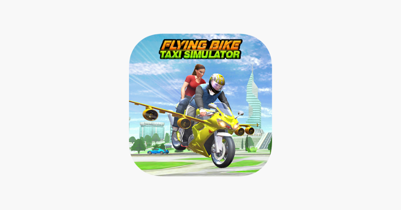 Modern Flying Bike Taxi Game Cover