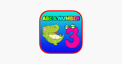 ABC &amp; Number Kids Coloring Book Vocabulary Puzzle Image