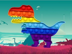 Dinosaur Pop It Jigsaw Image