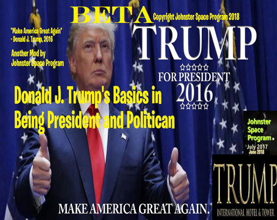 Trump Basics in Being President and Politician (Baldi's Basics Mod BETA) Game Cover