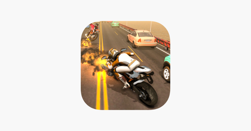 Highway Motor Bike Racing 3D Game Cover