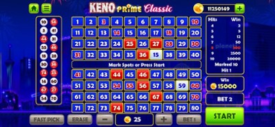 Keno Prime - Super Bonus Play Image