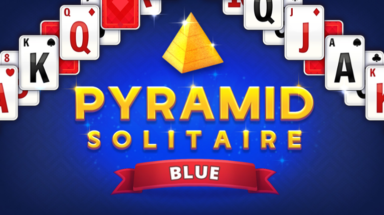 Pyramid Solitaire Blue Game Cover