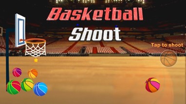 Real Basketball Shoot for NBA Training Image