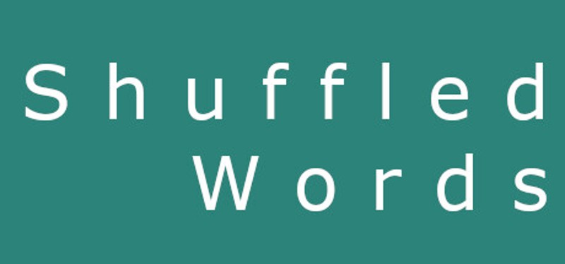 Shuffled Words Game Cover