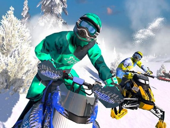 Snow Moto Racing Game Cover