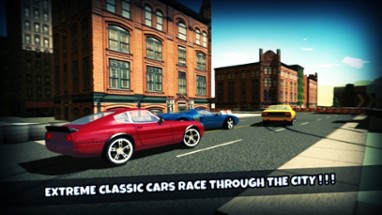 Classic Cars Simulator 3d 2015 : Old Cars sim with extream speeding and city racing Image