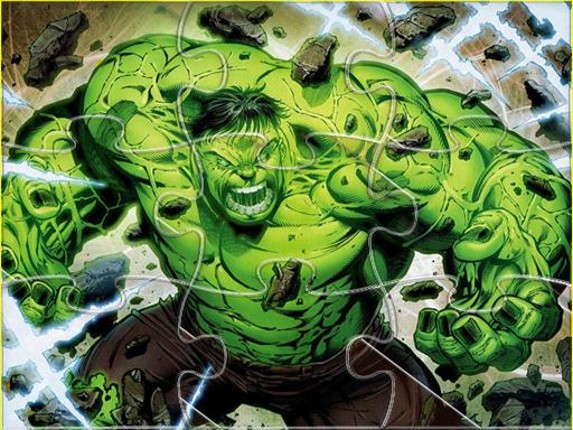 Hulk Superhero Match3 Puzzle Game Cover