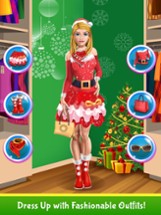 Christmas Hair Nail Salon Game Image