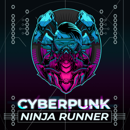 Cyberpunk Ninja Runner Game Cover