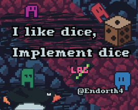 I like dice, Implement dice. Image