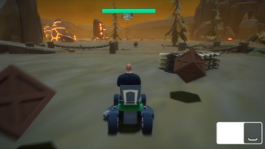 Lawnmower Game: Battle Image