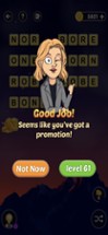 Mary’s Promotion - Word Game Image