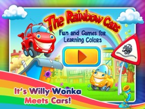 Rainbow Cars - Learn Colors Image