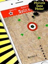 Twisty Arrow Ambush Games - Tap And Shoot The Spinning Circle Wheel Ball Game Image