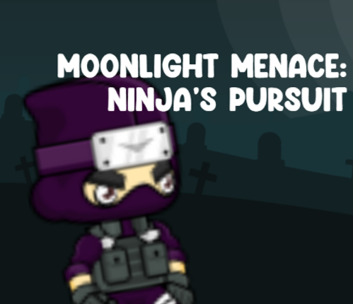 Moonlight Menace: Ninja's Pursuit Game Cover