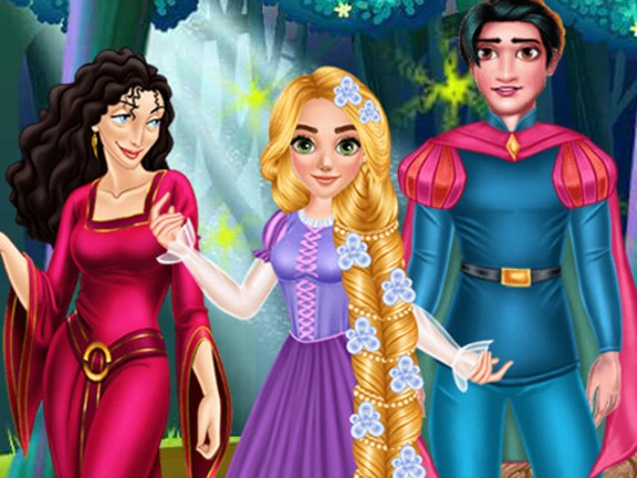 Long Hair Princess Tangled Adventure Game Cover