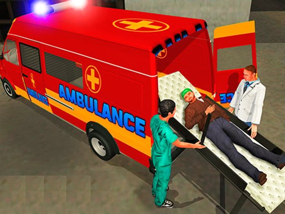 Ambulance Rescue Driver Simulator 2018 Game Cover