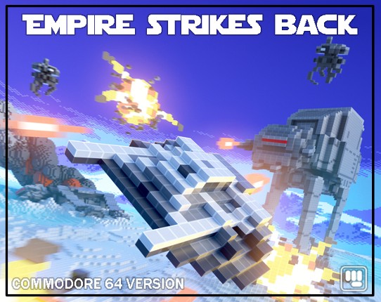 Empire Strikes Back - C64 fan version Game Cover