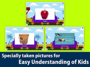 Kids Picture Dictionary, Interactive talking vocabulary for children to know first words Image