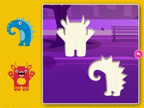 Monster Puzzle Games: Toddler Kids Learning Apps Image