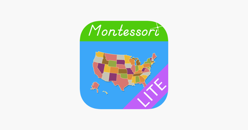 United States Of America LITE - A Montessori Approach To Geography Game Cover