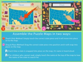 United States Of America LITE - A Montessori Approach To Geography Image
