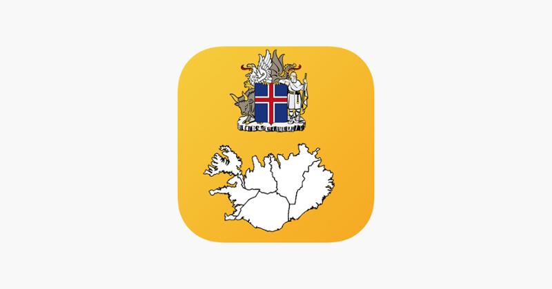 Iceland Region Maps and Capitals Game Cover