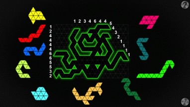 Puzzle Grid Triangles Image