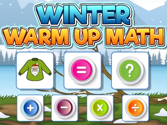 Winter Warm Up Math Game Cover