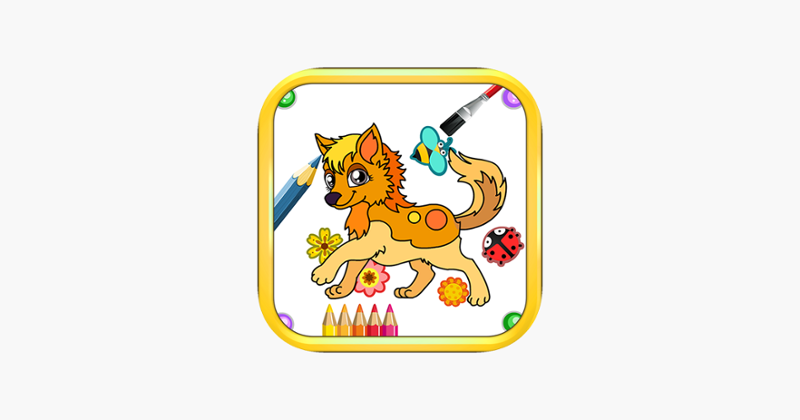 Animals Coloring Pages - Fun with Color &amp; Draw Game Cover