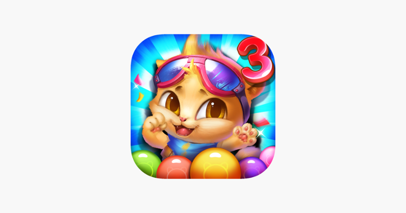 Bubble Cat 3 - Ball Shoot Revenge Game Cover