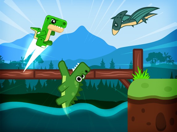 Dino Puzzle Adventure Game Cover