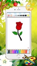 Flower Coloring Book - Learn drawing and painting for kids Image
