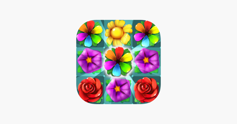 Flower Crush - Match 3 &amp; Blast Garden to Bloom! Game Cover