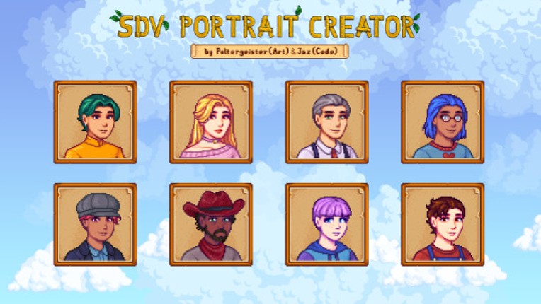 Stardew Valley Character Creator Game Cover