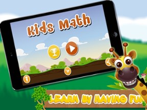 Math learning game for preschool kids : Educational game to learn addition, subtraction, division and multiplication in HD and FREE Image