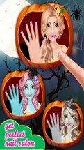 Monster Nail Salon - Halloween Girls Nail Art Image