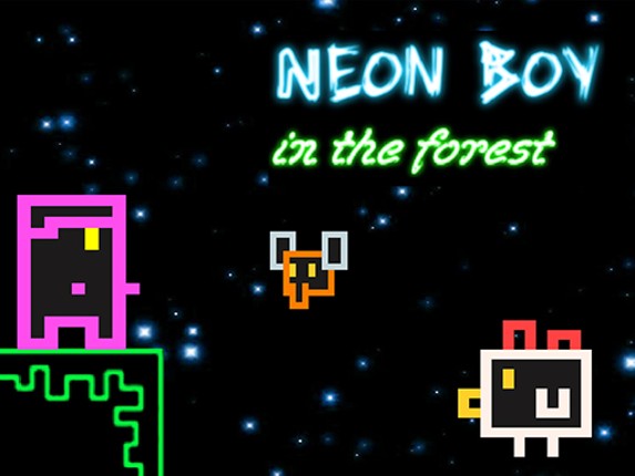 Neon Boy - in the forest Game Cover