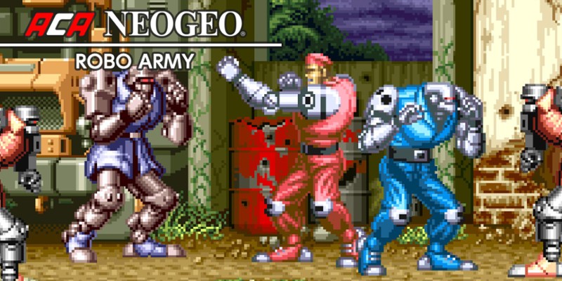 ACA NEOGEO ROBO ARMY Game Cover