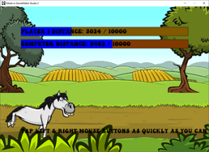 Horse Race - Accessible Game - One Button Simple Control System Image