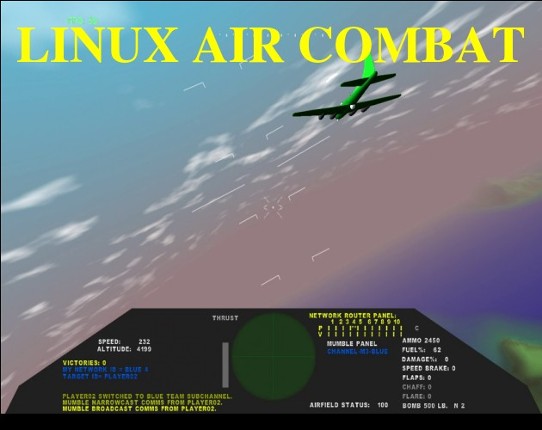 Linux Air Combat Game Cover