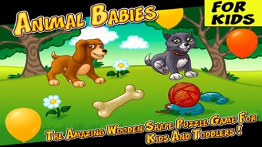 Animal Babies - Cute Puzzles for Kids and Toddlers Image