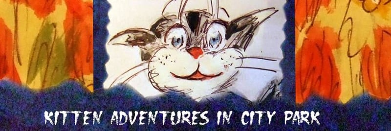 Kitten adventures in city park. Game Cover