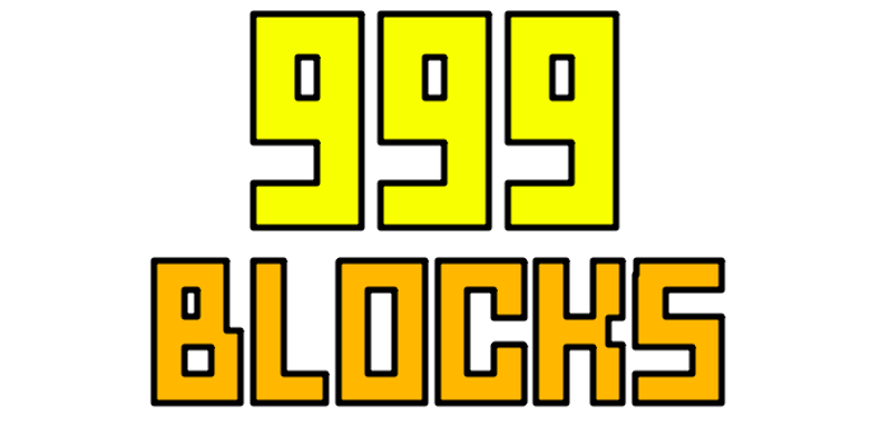 999 Blocks Game Cover