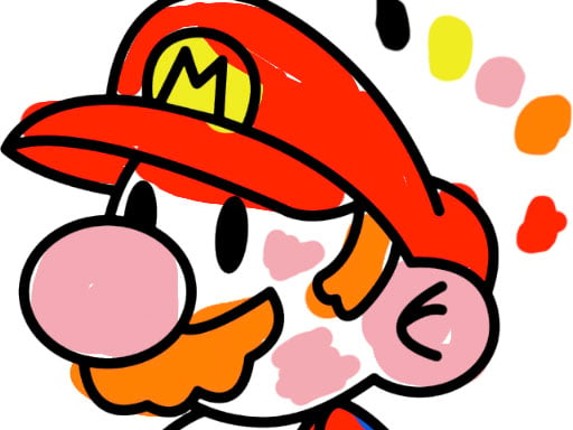 Coloring Book Super Mario Game Cover