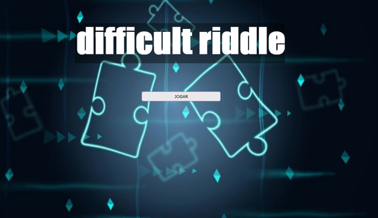 difficult riddle Game Cover